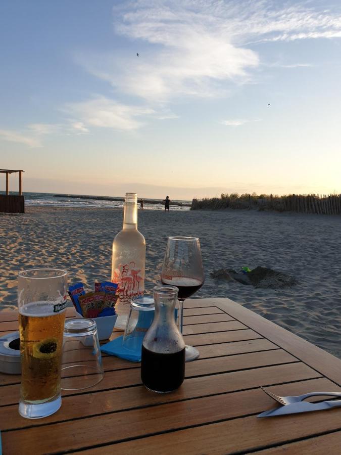T2-3 Cabine Les Yuccas 200 M Plage Du Boucanet Rive Droite Grau Du Roi Ideal 2-4 Pers Le Grau-du-Roi Zewnętrze zdjęcie